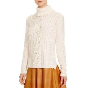 Joie Irissa Fisherman Cable Knit Sweater
